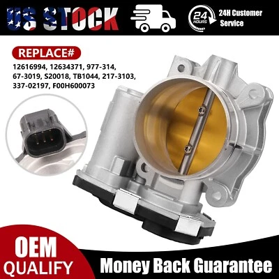 For Cadillac CTS 3.0L 2010 11 2012 3.6L 2008 09 10 2011  Throttle Body Assembly - Image 1 of 4