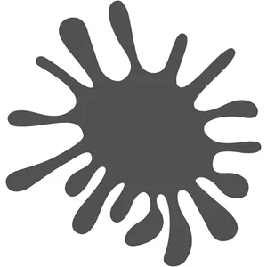 XXL 18X18 cm Autoaufkleber Sticker Farbspritzer - Picture 1 of 1