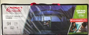 Coleman Prairie Breeze 9-Person Cabin Tent - Picture 1 of 3