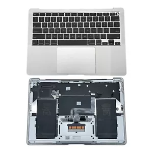 Apple MacBook Air 2020 13.3 A2337 Top Case Battery Keyboard Assembly Silver Part - Picture 1 of 3