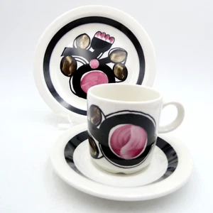 Figgjo Flint Turi Design Elvira Breakfast Set Espresso Cup Saucer Plate Norway - Picture 1 of 12