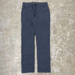 Pantalone PrAna Uomo 30 Grigio Mcclee Pantalone Dritto Elasticizzato Chino Coolmax Vestibilità 31x31 - Foto 1 di 16