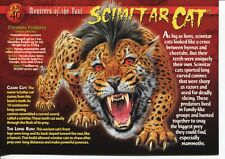 Weird N’ Wild Creatures Monster of the Past Card 40 # Scimitar Cat # LC1