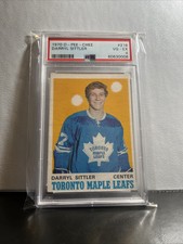 1970 O-PEE-CHEE Hockey Darryl Sittler Card #218 PSA 4, VG-EX Toronto Maple Leafs
