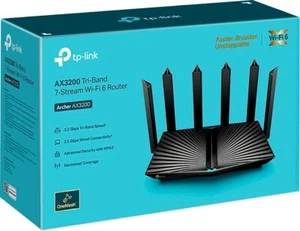 TP-Link Archer AX3200 router Wifi 6 tri-band 7 stream - Foto 1 di 5