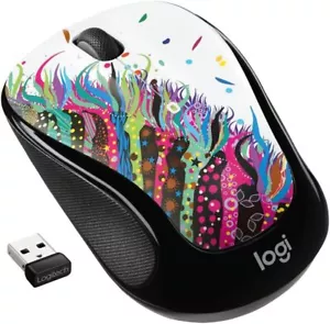 Logitech M325 Wireless Compact Comfort Plug & Play Mouse - Picture 1 of 10
