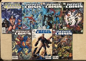 Infinite Crisis #1-7 Complete Set 1st App Jaime Reyes DC Comics 2005 - Picture 1 of 15