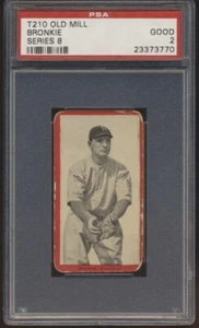 1910 T210 Old Mill Series 8 Bronkie Series 8 PSA 2 - Picture 1 of 2
