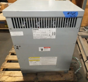 SIEMENS - 3F3Y030TP1 - 30 kVA - 480 Hv 208/120 Lv - 3 PHASE TRANSFORMER #345 - Picture 1 of 4