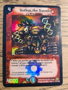 ROTHUS, THE TRAVELER●DM-01●DUEL MASTERS●HOLO●ENGLISH●2004●NM #141.2 - Picture 1 of 2