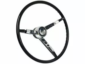 1964-65 Ford Falcon Reproduction Black Steering Wheel Kit, Alternator Only - Bild 1 von 7