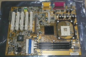 Scheda madre P4X266E ATX socket senza marchio PGA 478 universale AGP PCI IDE FDD - Foto 1 di 5
