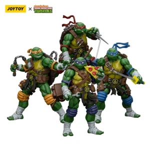 Figurines TMNT Tortues Ninja Raphael, Leonardo, Michelangelo Donatello - Picture 1 of 66