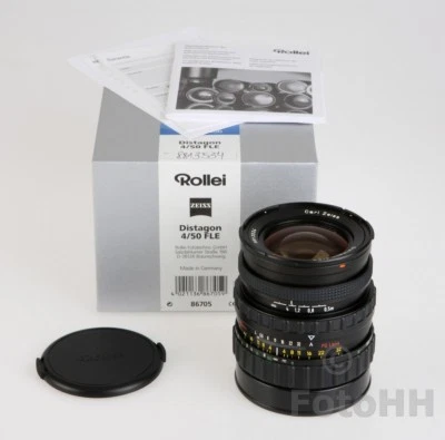 ROLLEI DISTAGON 1:4 / 50MM FLE FOR HY6 S/N 8813534 BRAND NEW ** FULL WARRANTY** - Image 1 of 4