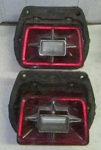Ford LTD Galaxie 500 1969 par de luces traseras (2) luces usadas original 69 - Imagen 1 de 9