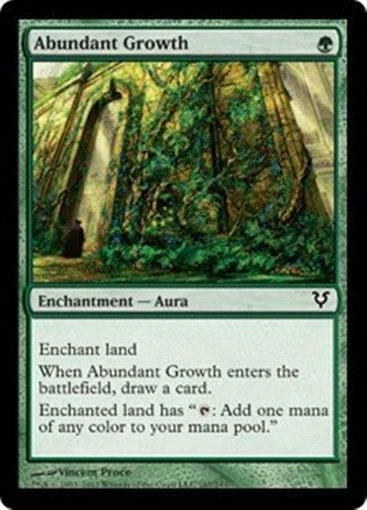 MTG - ABUNDANT GROWTH - Avacyn Restored (C) - Image 1 of 1