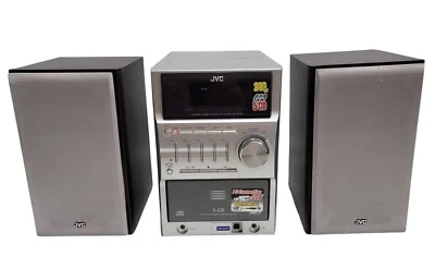 JVC UX-G50 mini component system Mp3 5 CD Changer 240w USB AUX Works  NO DISC - Image 1 of 4