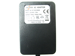 1000ma 18v AC-AC (AC Output) Mains Power Adaptor/Supply/Charger (1a, 18va, 18w)