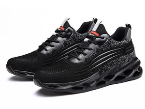 Steel Toe Work Sneakers for Men Women Lightweight Safety Shoes Industrial Boots - Picture 1 of 26
