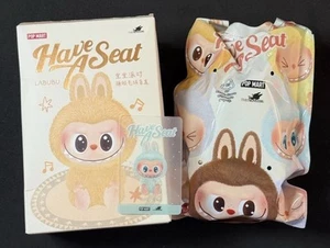 Authentic Pop Mart The Monsters Labubu Have A Seat Ququ US Seller New Sealed Bag - Afbeelding 1 van 3