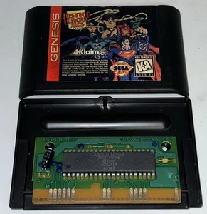 Justice League Task Force (Sega Genesis) autentica testata - Foto 1 di 11