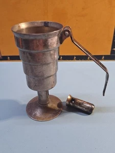 Jigger de cóctel mecánico de la década de 1930 2 oz - Imagen 1 de 7