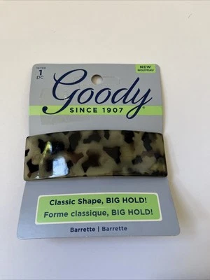 Goody Ouchless No Metal Rectángulo Cierre Automático Clip Tortuga Foto 1 de 3