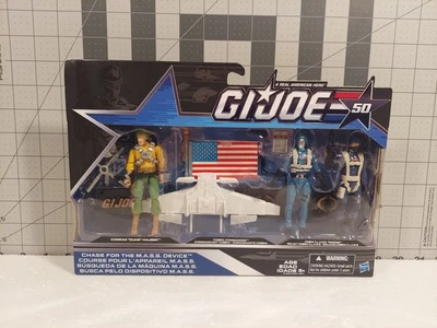 GI Joe 50th Ann. Chase for the M.A.S.S. Dispositivo Duke Cobra Commander 🏭 Sellado Foto 1 de 4