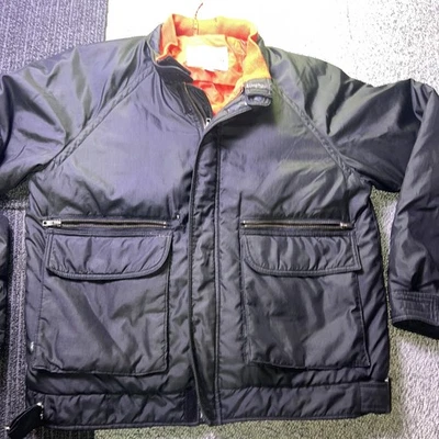 Vintage Field & Stream Windbreaker Jacket XL 90s Black Red - Image 1 of 4