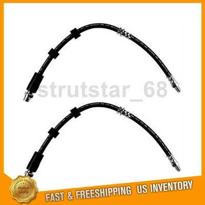 Manguera hidráulica de freno de línea de freno 2 piezas delantera para BMW 325xi 2006-2006 Foto 1 de 4