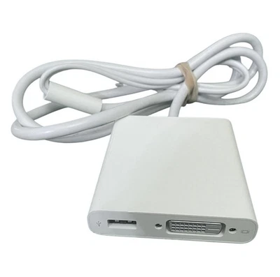 Apple A1306 Mini DisplayPort Display Port to Dual-Link DVI Video Adapter - Image 1 of 2