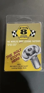 Stage 8 8911 SB Chevy Header Bolt Kit New Cheapest Price Around - Bild 1 von 2