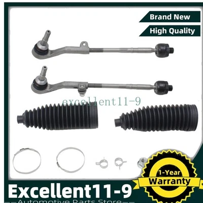 Un par de barras de amarre de dirección con cubierta antipolvo para BMW 128i 135i 325i X1 Z4 E82 E89 E90 Foto 1 de 4