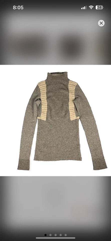 Cuello alto Rick Owens AW16 Mastodon Yak Foto 1 de 4