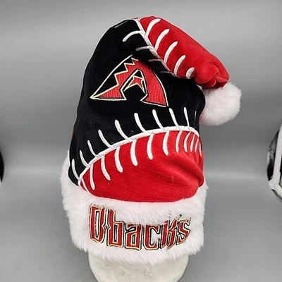 Arizona Diamondbacks Logo Santa Hat Dbacks Baseball - Image 1 of 4
