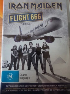 IRON MAIDEN - Flight 666 - The Film 2 x DVD Set AS NEW! - Picture 1 of 2