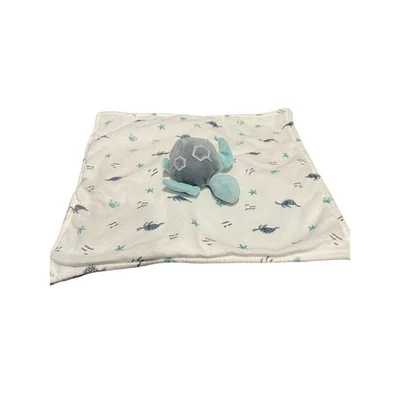 Preciosa manta de seguridad SEA TURTLE Carters Just You One You Plush Lovey 2021 Foto 1 de 4