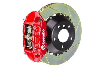 Brembo GT Brake kit Rear 380mm 2 pc Slotted 4 Piston Red 996 C2 C4 99-04 997 C4S - Image 1 of 4