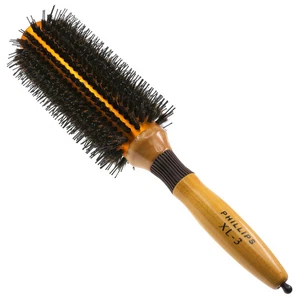 2.75" Ball-Tipped Nylon and Boar Bristle Round Hair Brush - Picture 1 of 4