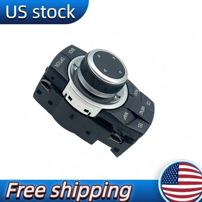 FOR BMW 1 E82 3 E90 X1 E84 X5 E70 X6 E71 iDRIVE MEDIA SWITCH CONTROLLER JOYSTICK Foto 1 de 4
