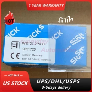 SICK WE12L-2P430 Sensor New One WE12L2P430 Expedited Shipping - Picture 1 of 3