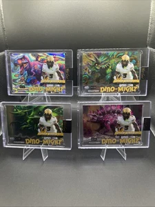 Luther Burden, 2024 Wild Card Dino-Might, Pre-Rookie 8/12, 1/20, 14/25 & 3/25. - Picture 1 of 6