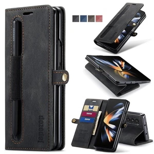 Samsung Galaxy Z Fold 4 Hülle, Galaxy Z Fold 4 Wallet Case mit S Pen Halter RF... - Bild 1 von 7