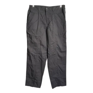 Apparatus Plissee vorne Chino Uniform Hose Jungen Größe 14 Husky schwarz neu ohne Etikett - Bild 1 von 4