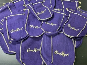 Crown Royal Bags lote a granel de 20 cordones morados 9" (750 ml - tamaño 1 litro) - Imagen 1 de 4