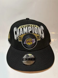 LA Lakers New Era 2020 NBA Finals Champions 9FIFTY Youth Snapback Mütze schwarz - Bild 1 von 8