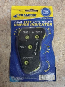 Champro 4-Function Call Order Baseball/Softball Umpire Indicator 3-2-2 - Picture 1 of 2