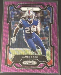 JAMES COOK 2023 PANINI PRIZM PURPLE WAVE SP /99 - Picture 1 of 1