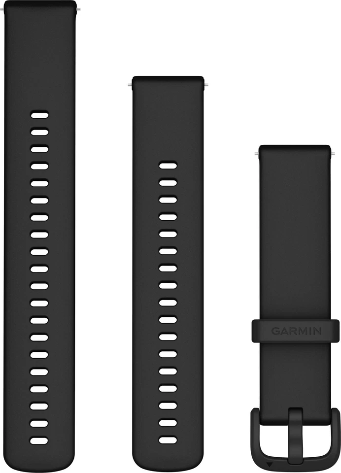 010-12932-64 Garmin Schnellwechsel-Armband Silikon Schwarz D