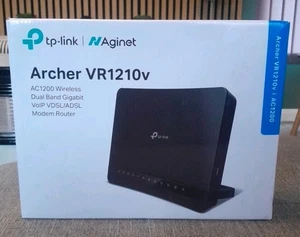 TP-Link Archer VR1210V AC1200 Dual-Band Gigabit VoIP VDSL/ADSL Modem Router - Picture 1 of 5
